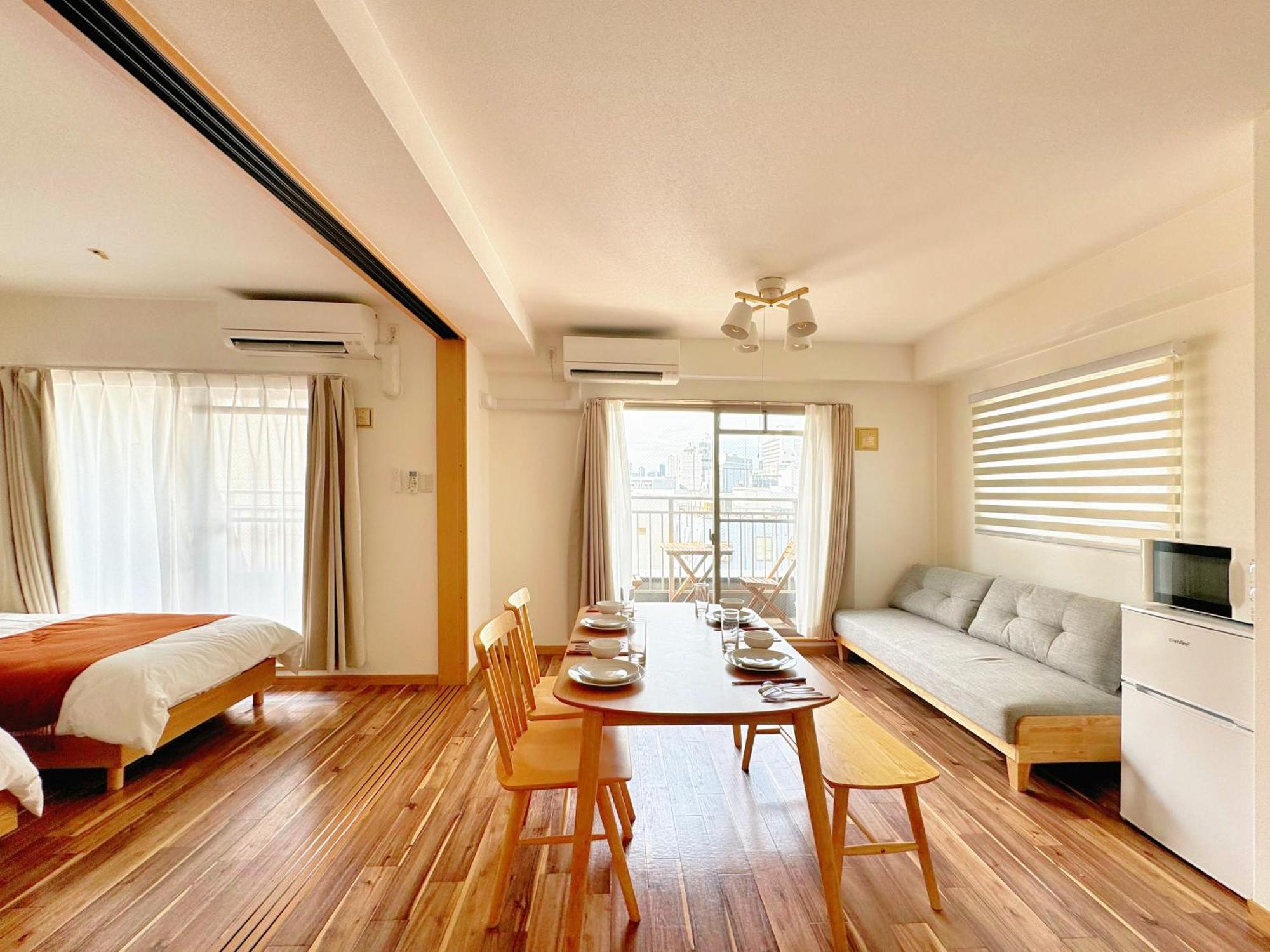 Apartamento クリスタルコート難波 Osaka Exterior foto